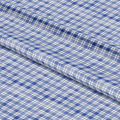 Watercolor Lumberjack Plaid Pattern 28 Quilting Cotton Fabric