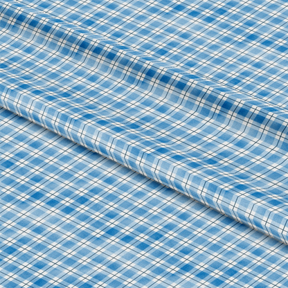 Watercolor Lumberjack Plaid Pattern 29 Quilting Cotton Fabric