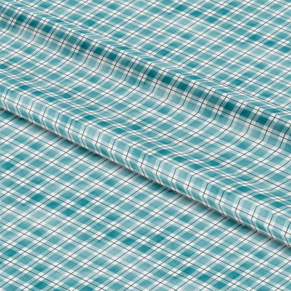 Watercolor Lumberjack Plaid Pattern 32 Quilting Cotton Fabric