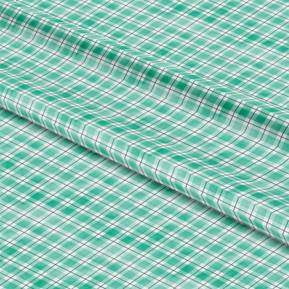 Watercolor Lumberjack Plaid Pattern 34 Quilting Cotton Fabric
