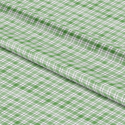 Watercolor Lumberjack Plaid Pattern 38 Quilting Cotton Fabric