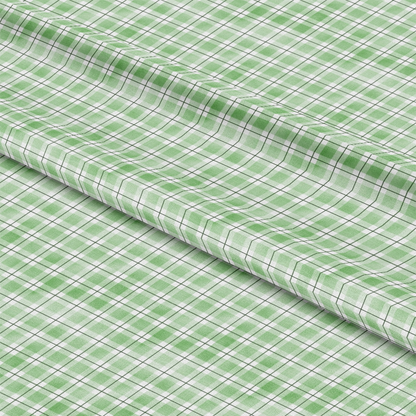 Watercolor Lumberjack Plaid Pattern 40 Quilting Cotton Fabric