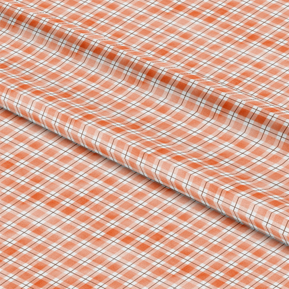 Watercolor Lumberjack Plaid Pattern 7 Quilting Cotton Fabric