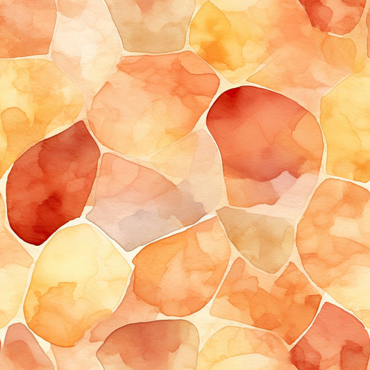 Watercolor Abstract Fall Pattern 11 Quilting Cotton Fabric