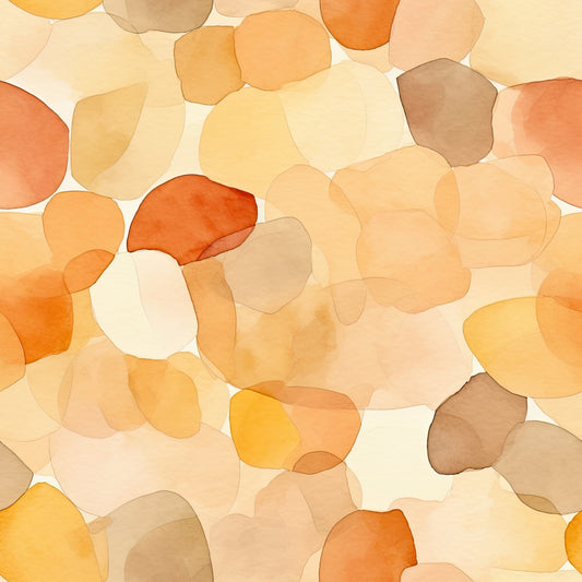 Watercolor Abstract Fall Pattern 12 Quilting Cotton Fabric