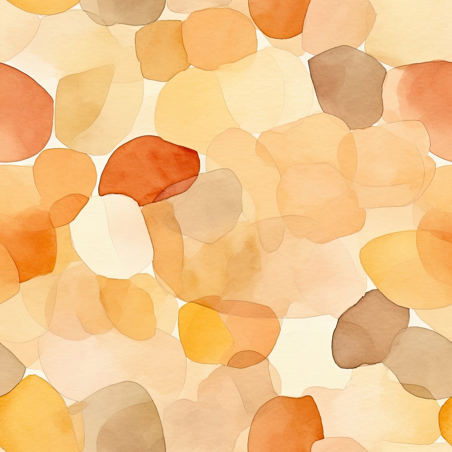 Watercolor Abstract Fall Pattern 12 Quilting Cotton Fabric