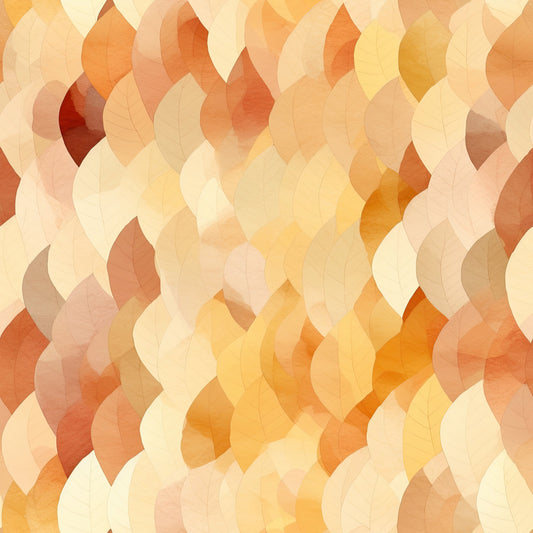 Watercolor Abstract Fall Pattern 3 Quilting Cotton Fabric
