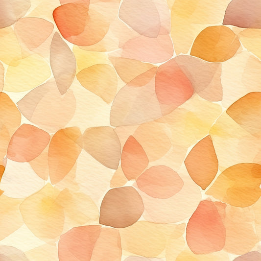 Watercolor Abstract Fall Pattern 7 Quilting Cotton Fabric