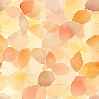 Watercolor Abstract Fall Pattern 7 Quilting Cotton Fabric