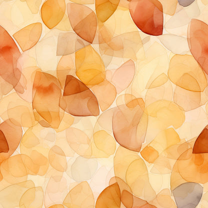 Watercolor Abstract Fall Pattern 8 Quilting Cotton Fabric