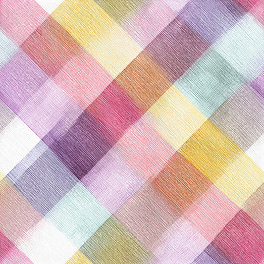 Watercolor Happy Easter Pattern 28 Quilting Cotton Fabric