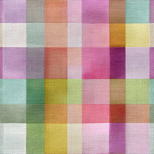 Watercolor Happy Easter Pattern 29 Quilting Cotton Fabric