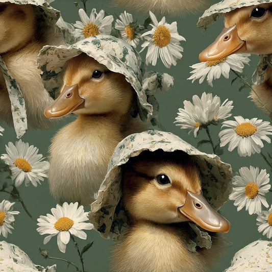 Watercolor Happy Easter Pattern 44 Quilting Cotton Fabric