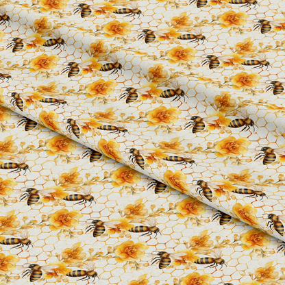 Welcome to the Honeycomb Pattern 3 Quilting Cotton Fabric