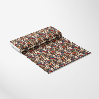 Whimsical Library Pattern 3 Quilting Cotton Fabric