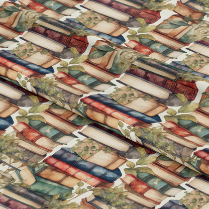 Whimsical Library Pattern 5 Quilting Cotton Fabric