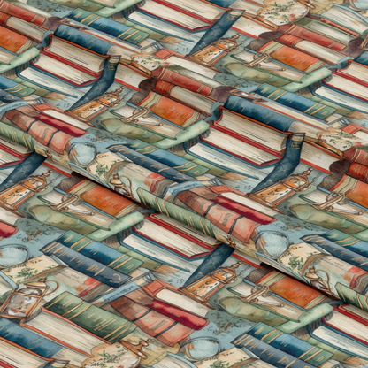 Whimsical Library Pattern 8 Quilting Cotton Fabric