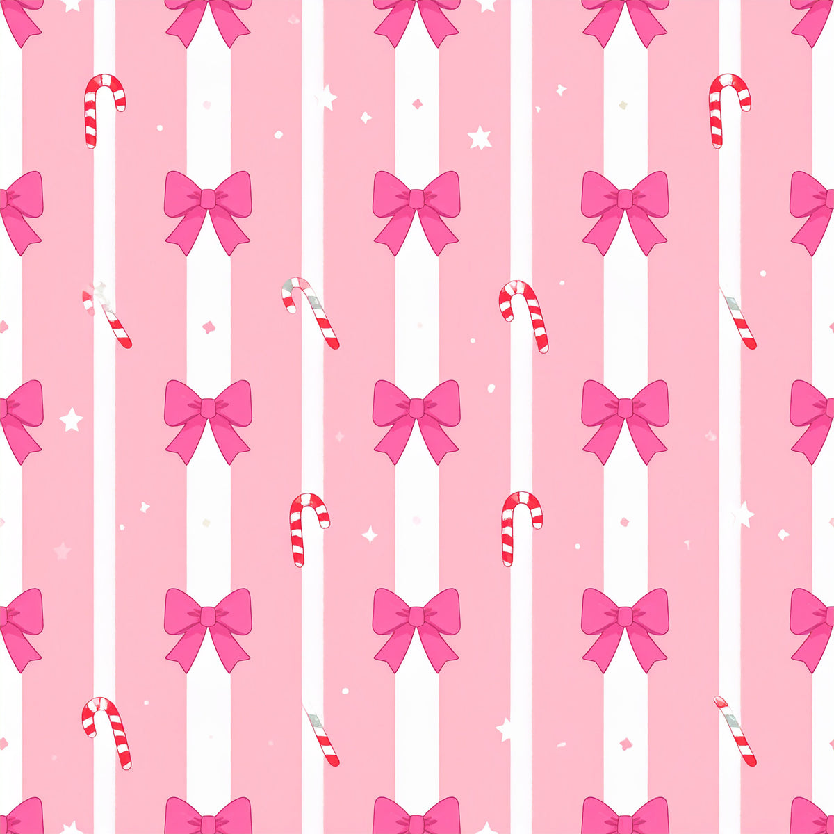 Whimsical Christmas Characters Pattern 1 Quilting Cotton Fabric