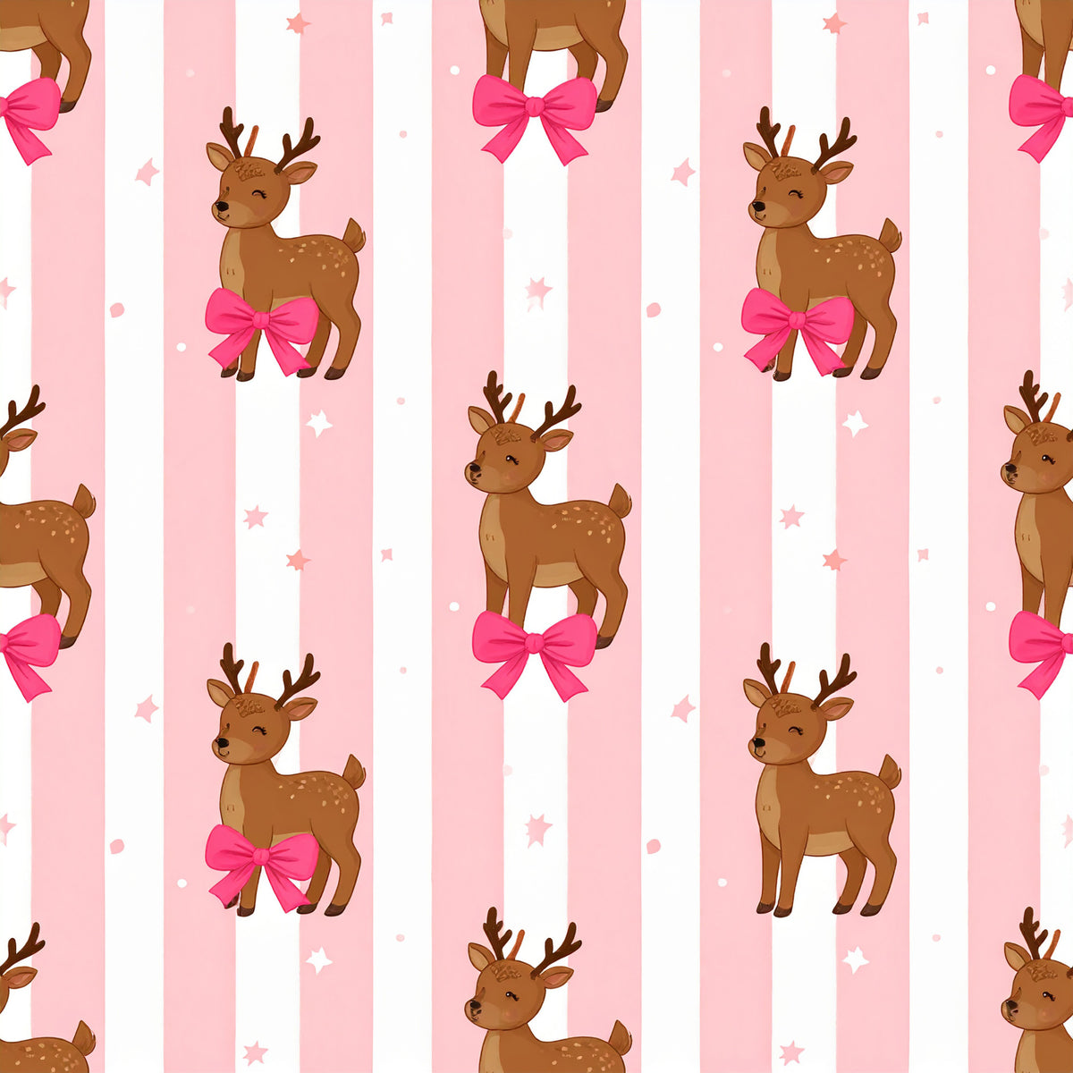 Whimsical Christmas Characters Pattern 13 Quilting Cotton Fabric