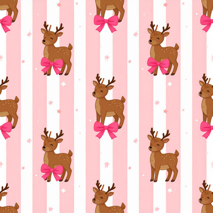 Whimsical Christmas Characters Pattern 13 Quilting Cotton Fabric
