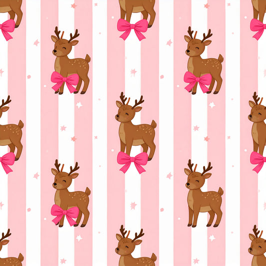 Whimsical Christmas Characters Pattern 13 Quilting Cotton Fabric