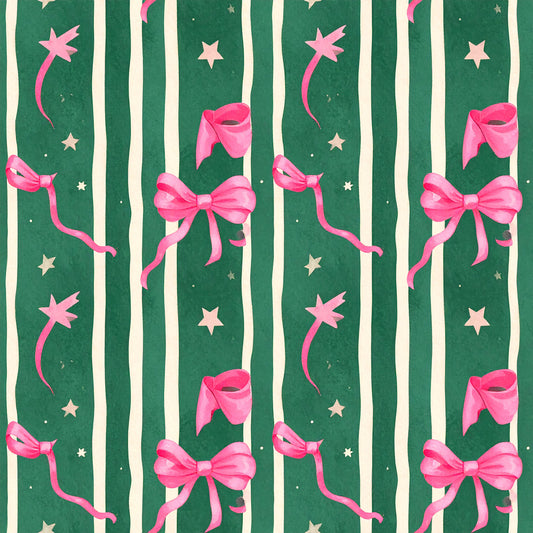 Whimsical Christmas Characters Pattern 14 Quilting Cotton Fabric