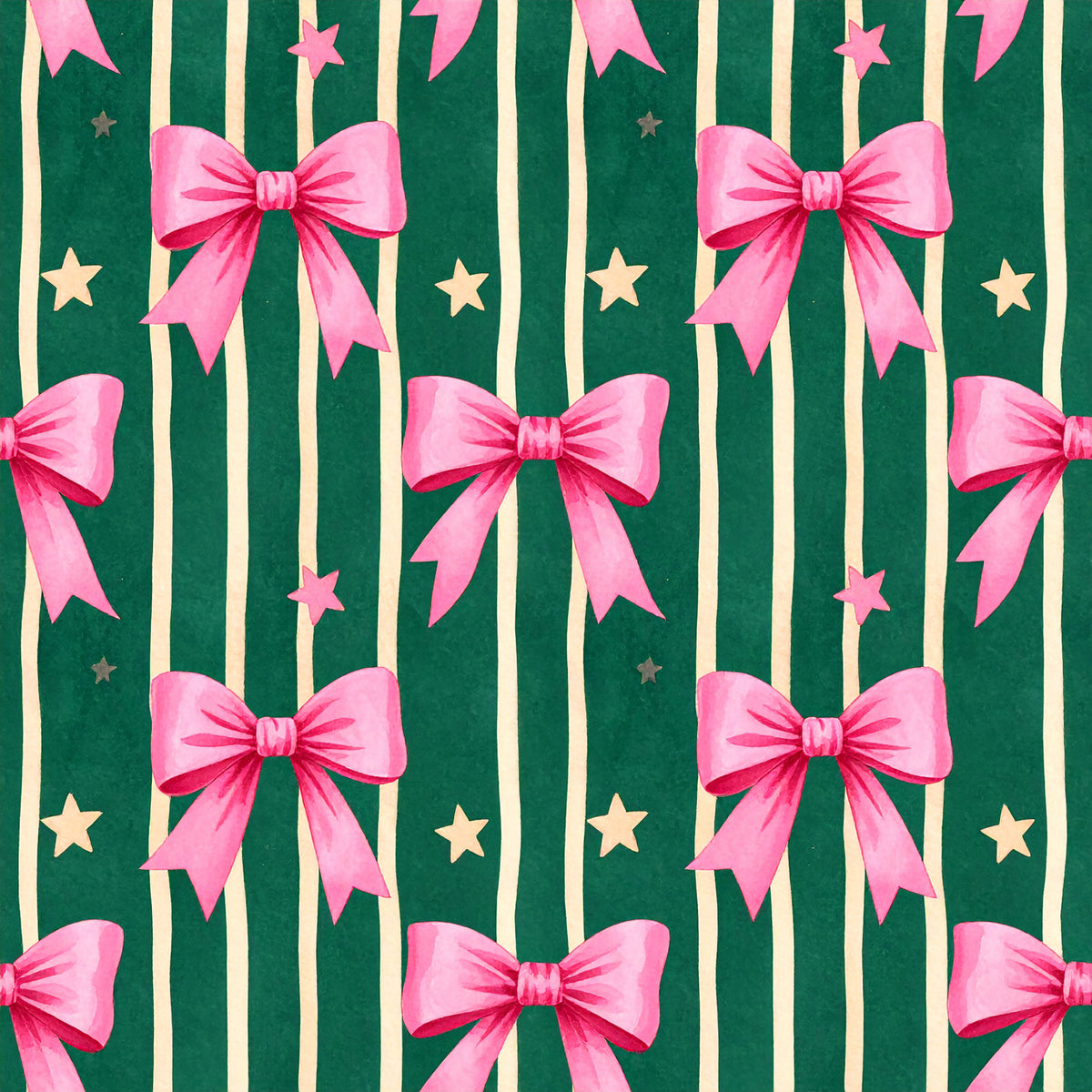 Whimsical Christmas Characters Pattern 15 Quilting Cotton Fabric