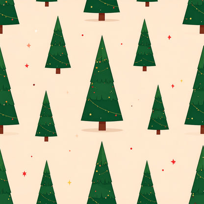 Whimsical Christmas Characters Pattern 16 Quilting Cotton Fabric