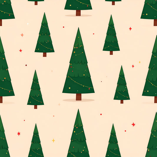 Whimsical Christmas Characters Pattern 16 Quilting Cotton Fabric