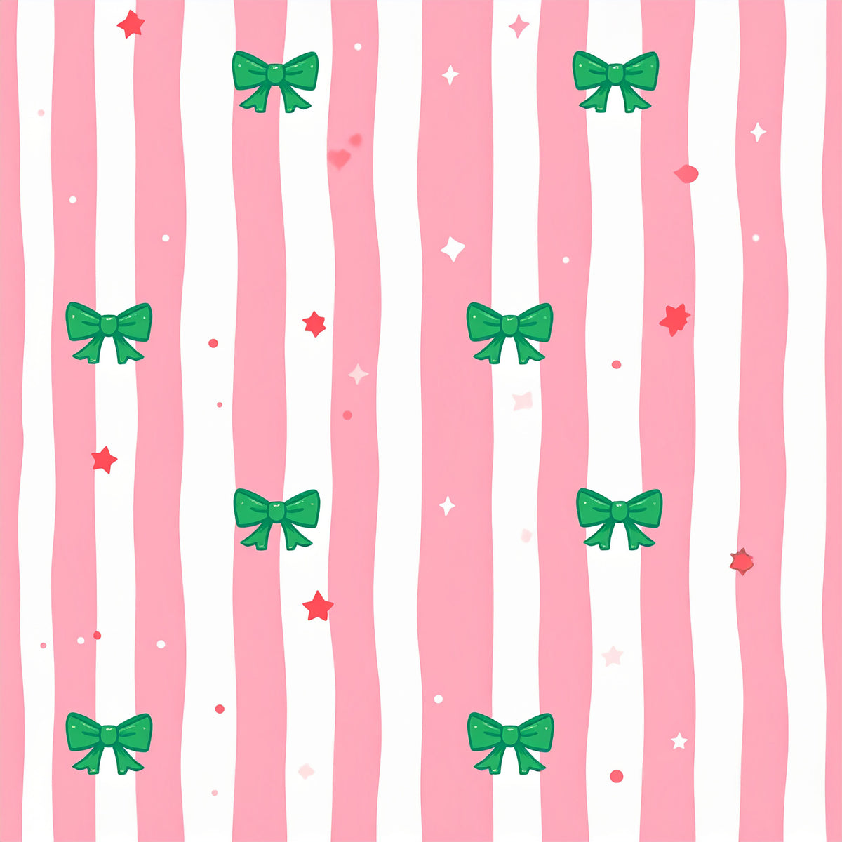 Whimsical Christmas Characters Pattern 29 Quilting Cotton Fabric