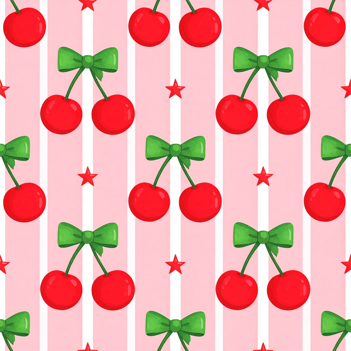 Whimsical Christmas Characters Pattern 4 Quilting Cotton Fabric