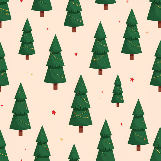 Whimsical Christmas Characters Pattern 9 Quilting Cotton Fabric