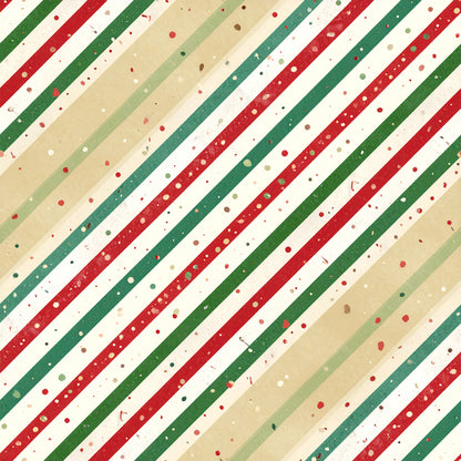 Whimsical Christmas Pattern 1 Quilting Cotton Fabric