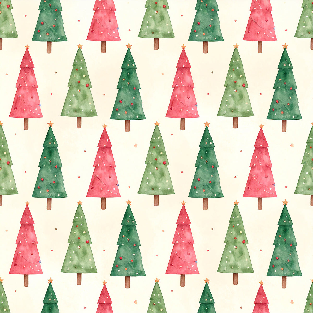 Whimsical Christmas Pattern 14 Quilting Cotton Fabric