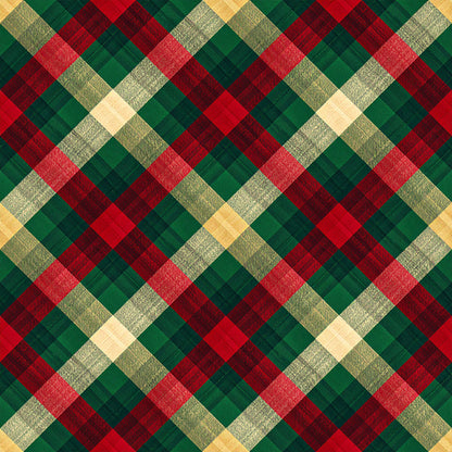 Whimsical Christmas Pattern 16 Quilting Cotton Fabric