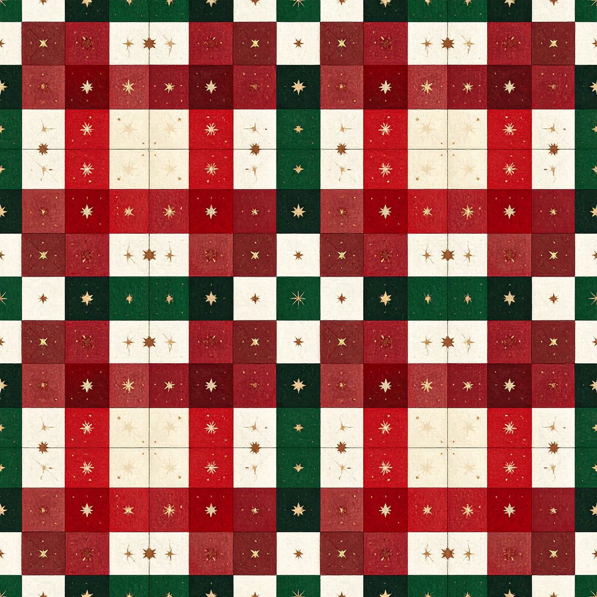 Whimsical Christmas Pattern 22 Quilting Cotton Fabric