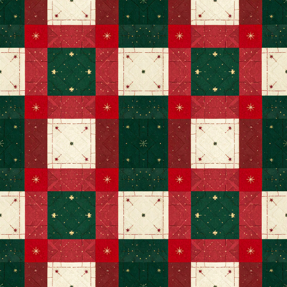 Whimsical Christmas Pattern 24 Quilting Cotton Fabric