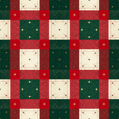 Whimsical Christmas Pattern 24 Quilting Cotton Fabric