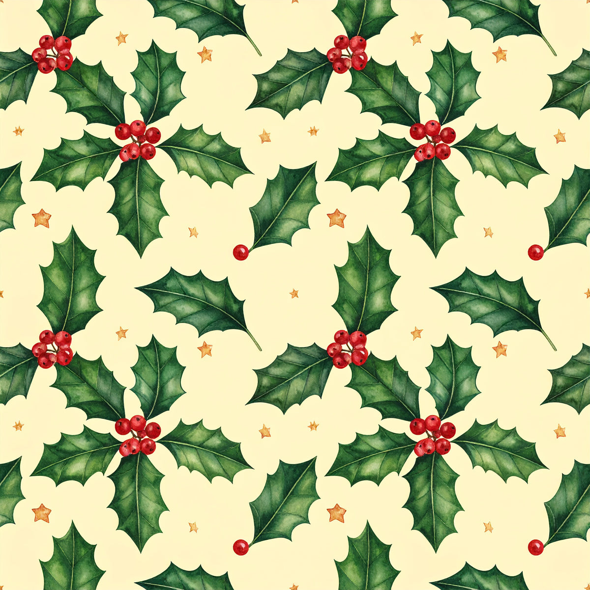 Whimsical Christmas Pattern 25 Quilting Cotton Fabric