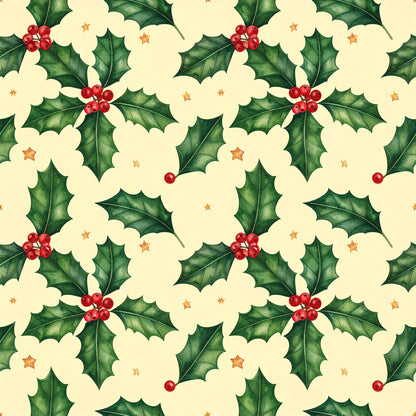 Whimsical Christmas Pattern 25 Quilting Cotton Fabric