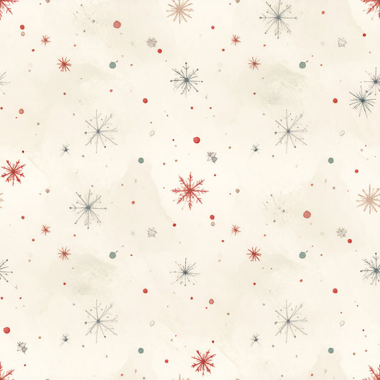 Whimsical Christmas Pattern 32 Quilting Cotton Fabric