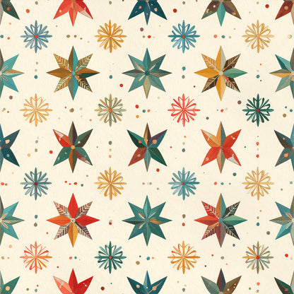 Whimsical Christmas Pattern 38 Quilting Cotton Fabric