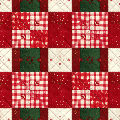 Whimsical Christmas Pattern 8 Quilting Cotton Fabric