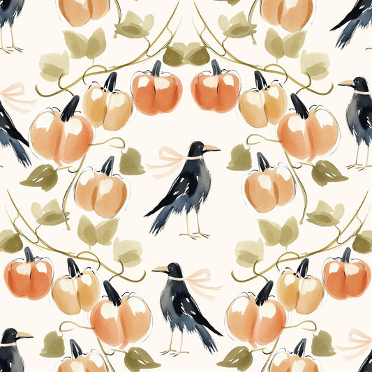 Whimsical Halloween Pattern 3 Quilting Cotton Fabric