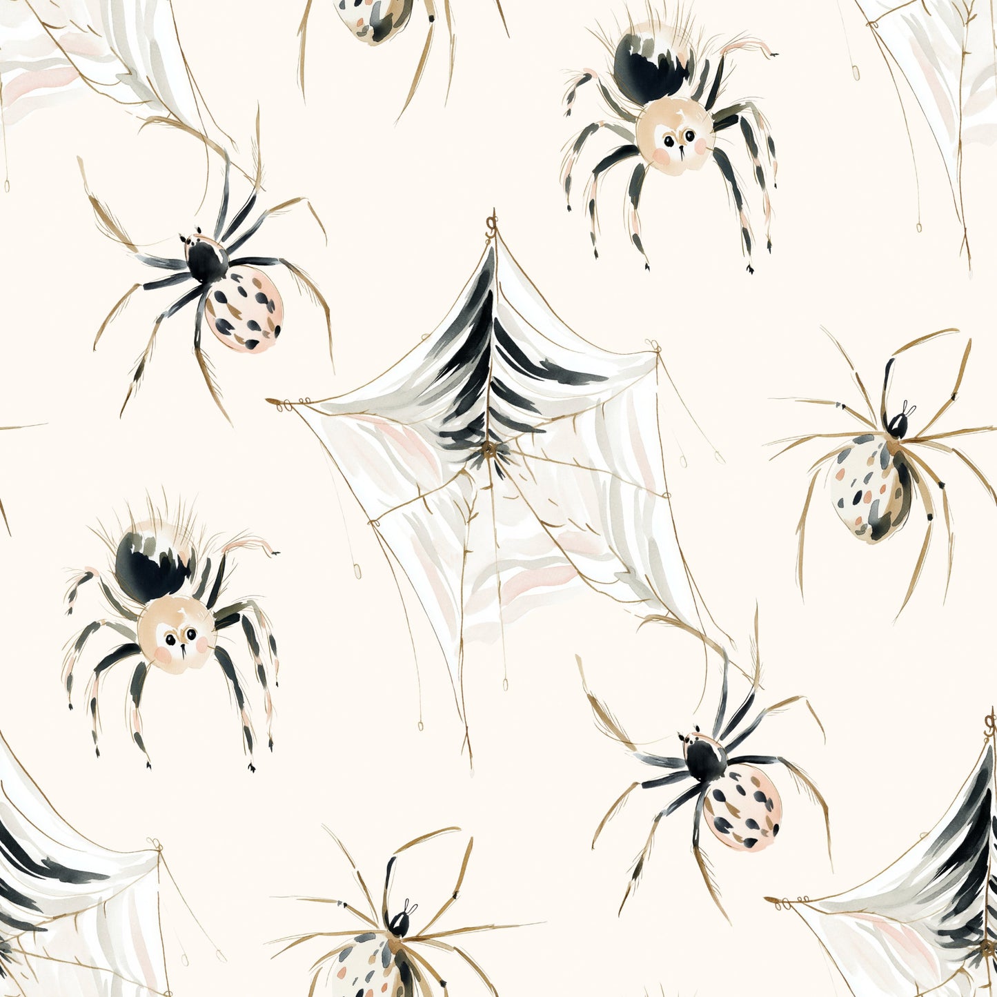 Whimsical Halloween Pattern 5 Quilting Cotton Fabric
