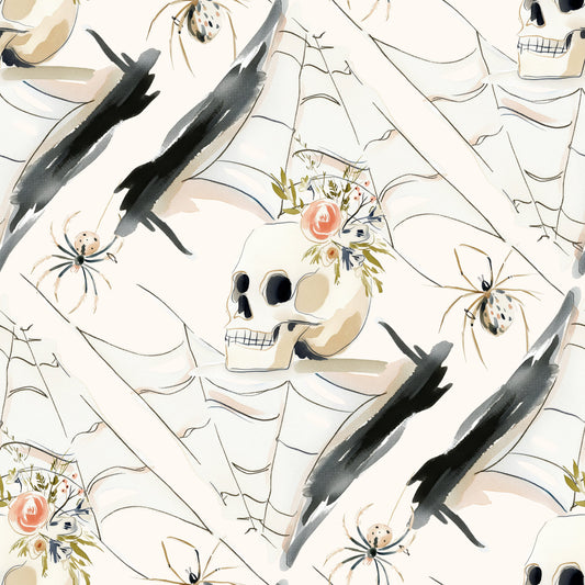 Whimsical Halloween Pattern 6 Quilting Cotton Fabric