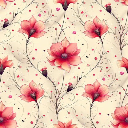 Whispers of Pink Pattern 1 Quilting Cotton Fabric