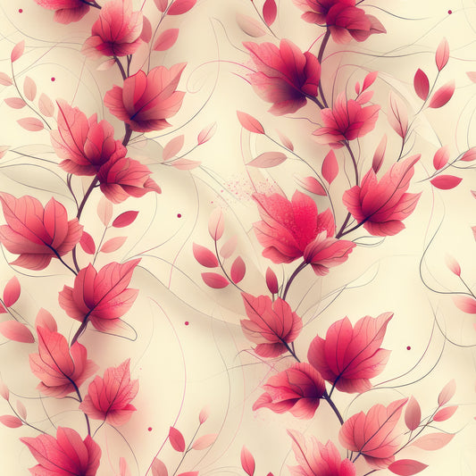 Whispers of Pink Pattern 3 Quilting Cotton Fabric