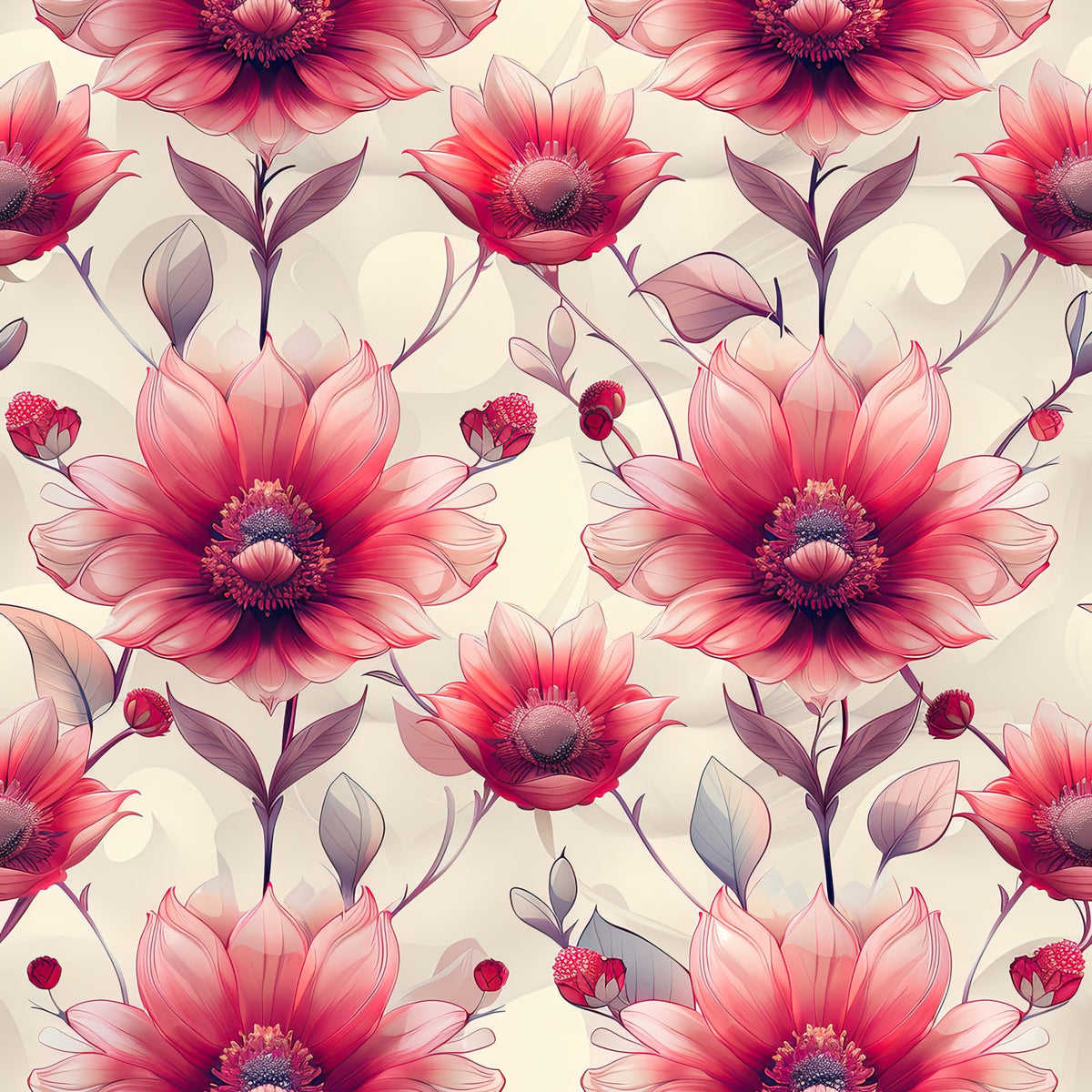Whispers of Pink Pattern 5 Quilting Cotton Fabric