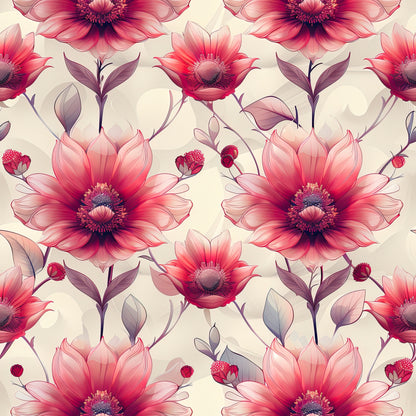 Whispers of Pink Pattern 5 Quilting Cotton Fabric